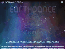 Tablet Screenshot of earthdanceflorida.org